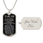 SON LIFE IS A JOURNEY DOG TAG