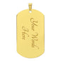 Son From Dad- Old Lion Dog Tag