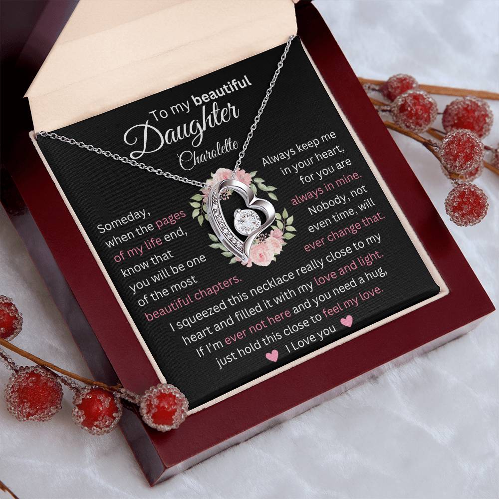 To My Beautiful Daughter | Forever Love | Black Personalize