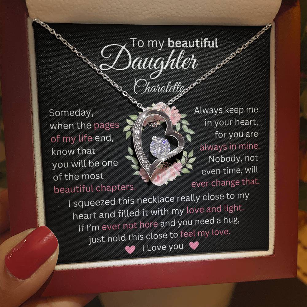To My Beautiful Daughter | Forever Love | Black Personalize
