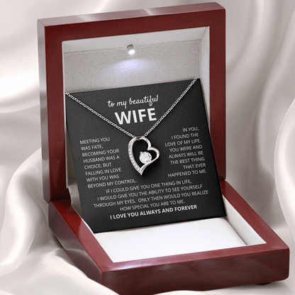 Wife Forever Love Necklace-Falling In Love