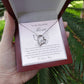 To My Beautiful Mother - Butterfly Forever Love Necklace