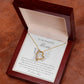 To My Beautiful Mother - Butterfly Forever Love Necklace