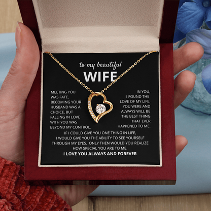Wife Forever Love Necklace-Falling In Love