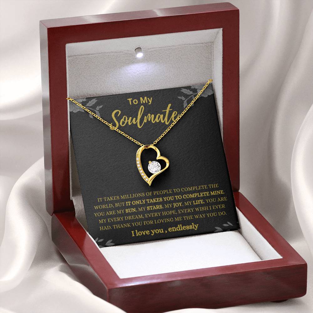 Soulmate Millions Heart Necklace