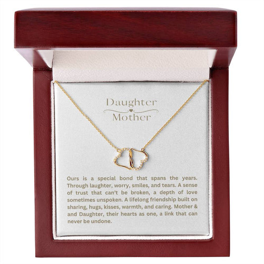 DAUGHTER AND MOTHER | Everlasting love Necklace