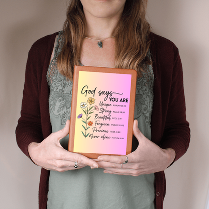 God Says You Are Journal