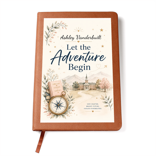 Let The Adventure Begin Journal Cream for Her