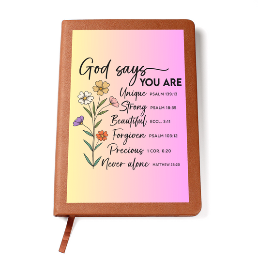 God Says You Are Journal