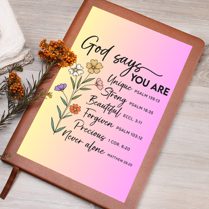 God Says You Are Journal