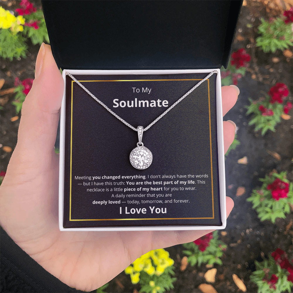 Soulmate Changed Everything Eternal Hope Necklace