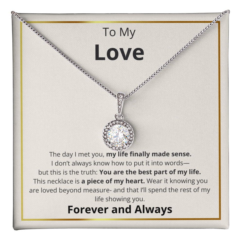 My Love Life Finally Makes Sense Eternal Hope Necklace