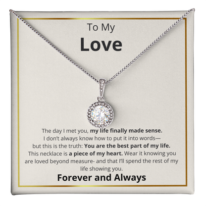 My Love Life Finally Makes Sense Eternal Hope Necklace
