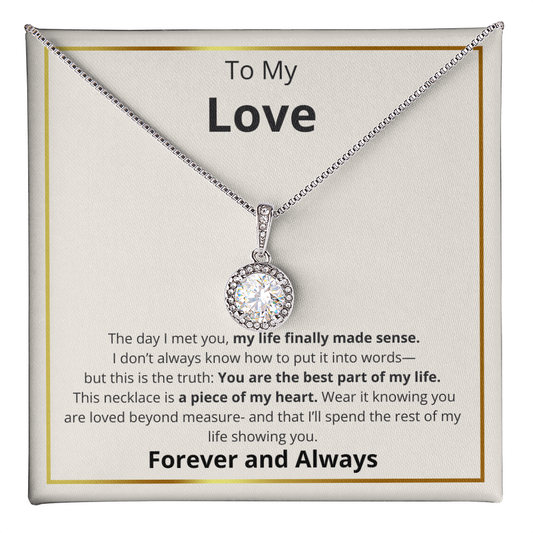 My Love Life Finally Makes Sense Eternal Hope Necklace