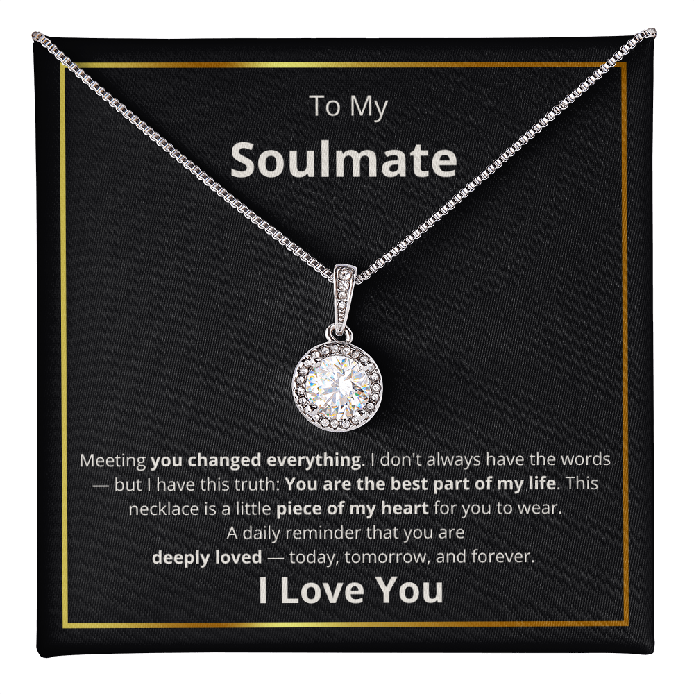 Soulmate Changed Everything Eternal Hope Necklace