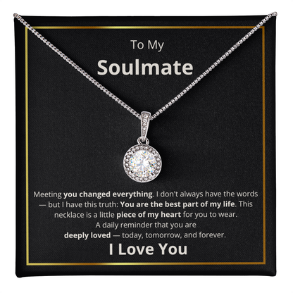Soulmate Changed Everything Eternal Hope Necklace