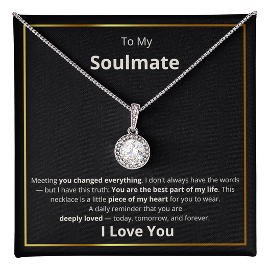 Soulmate Changed Everything Eternal Hope Necklace