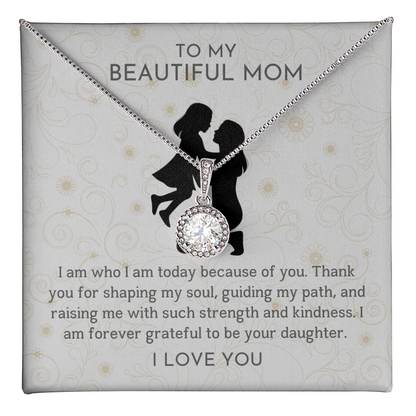 Mom Guiding Path Eternal Hope Necklace