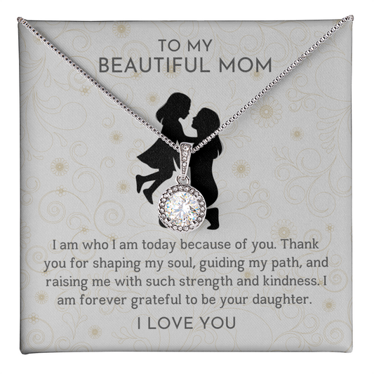 Mom Guiding Path Eternal Hope Necklace