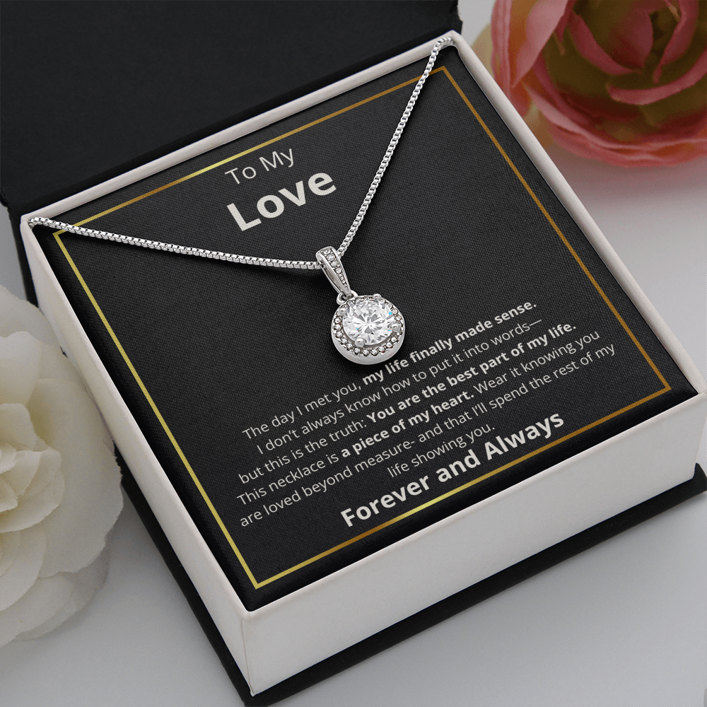 My Love Eternal Hope Necklace Life Made Sense