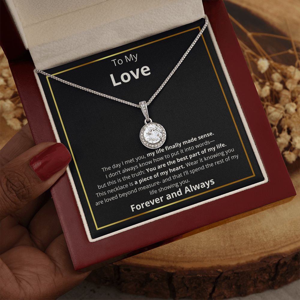 My Love Eternal Hope Necklace Life Made Sense