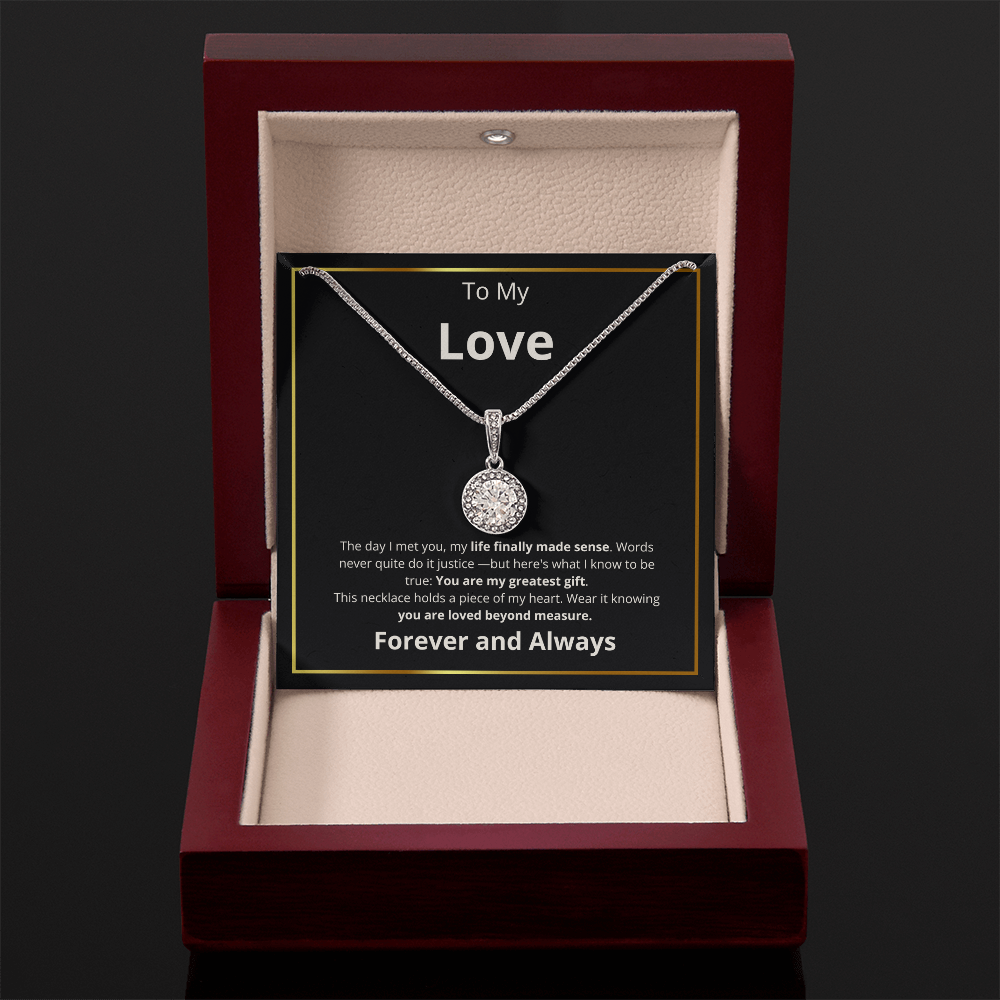 My Love Made Sense Eternal Hope Necklace
