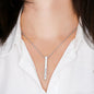 4 sided Stick Necklace Personalized Engraved