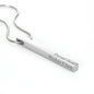 Personalized 4-Sided Engraved Necklace