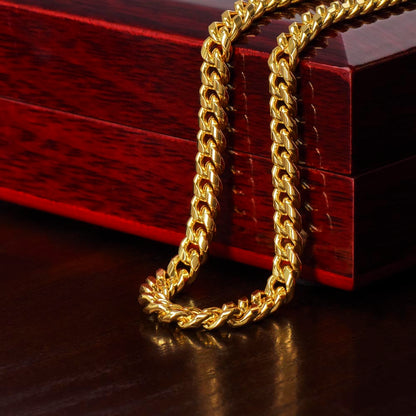 To Our Amazing Son- Cuban Link Chain