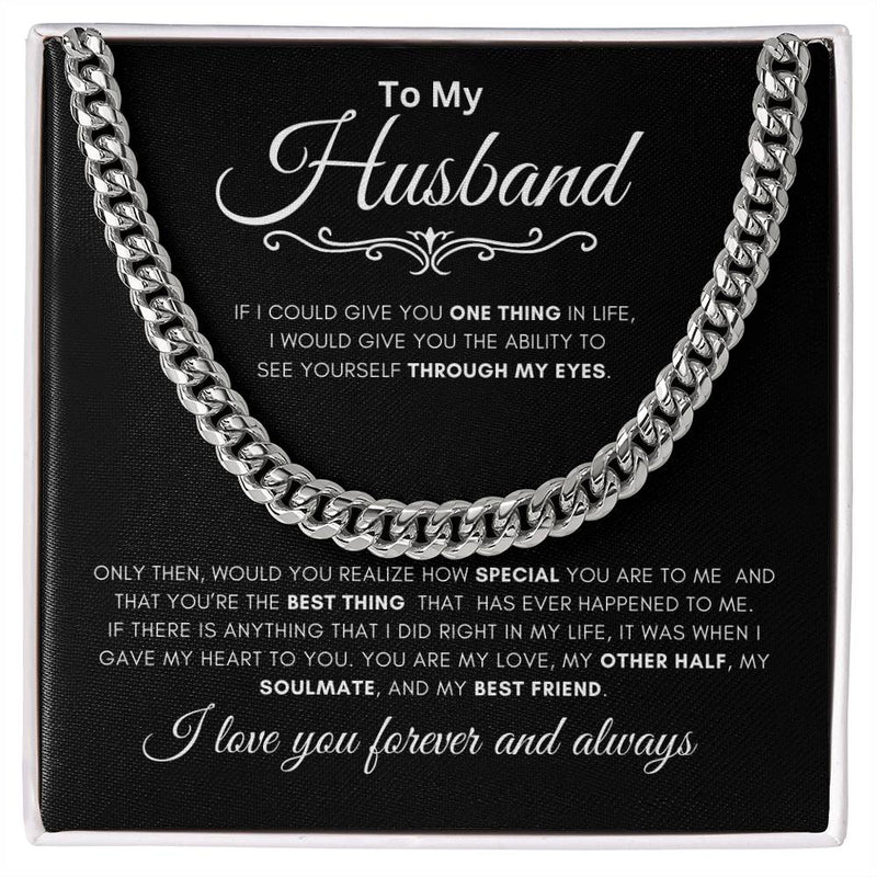 Husband One Thing