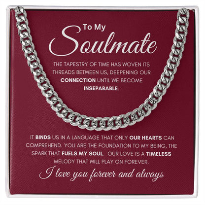 Soulmate Tapestry| Cuban Chain