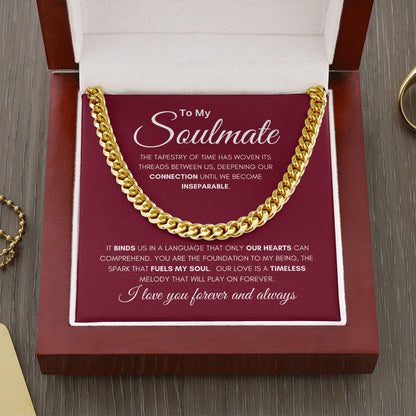 Soulmate Tapestry| Cuban Chain