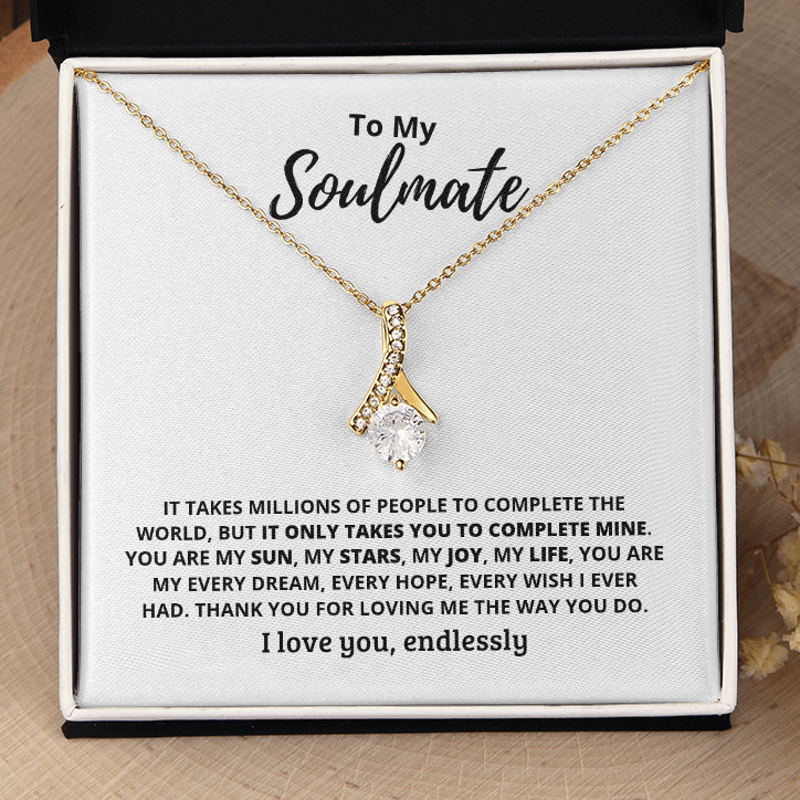 Soulmate Millions Alluring Beauty Necklace White