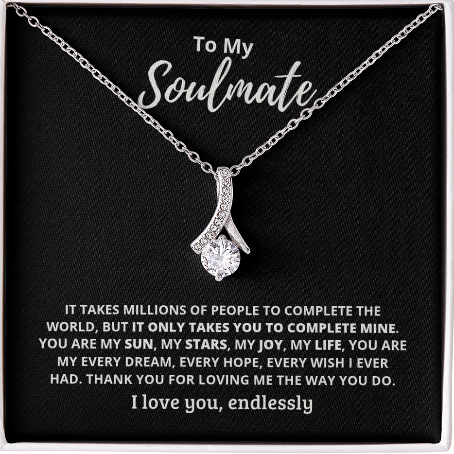 Soulmate Millions Alluring Beauty Necklace Black