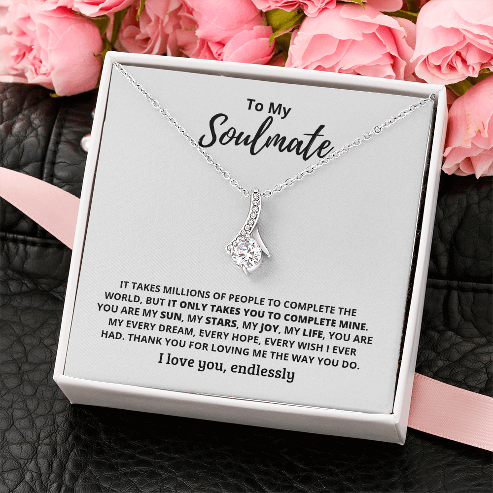 Soulmate Millions Alluring Beauty Necklace White