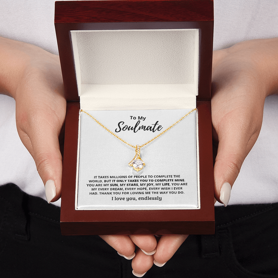 Soulmate Millions Alluring Beauty Necklace White