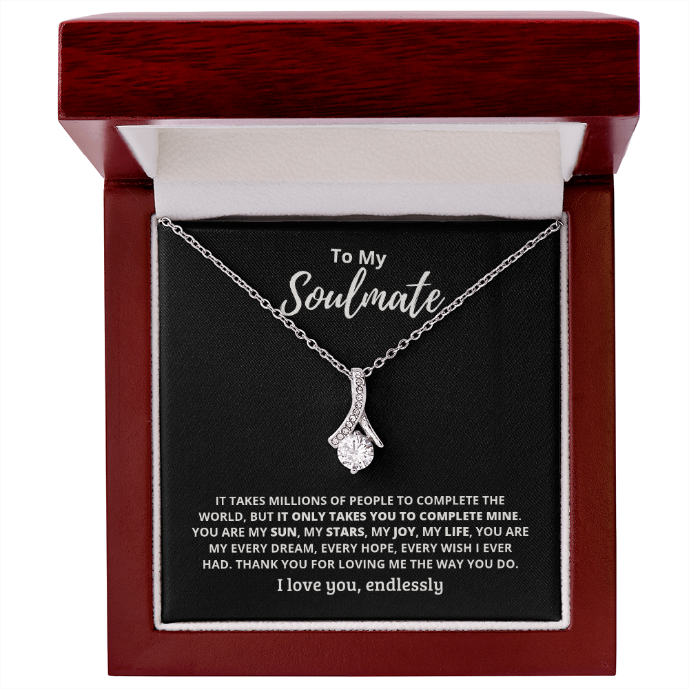 Soulmate Millions Alluring Beauty Necklace Black