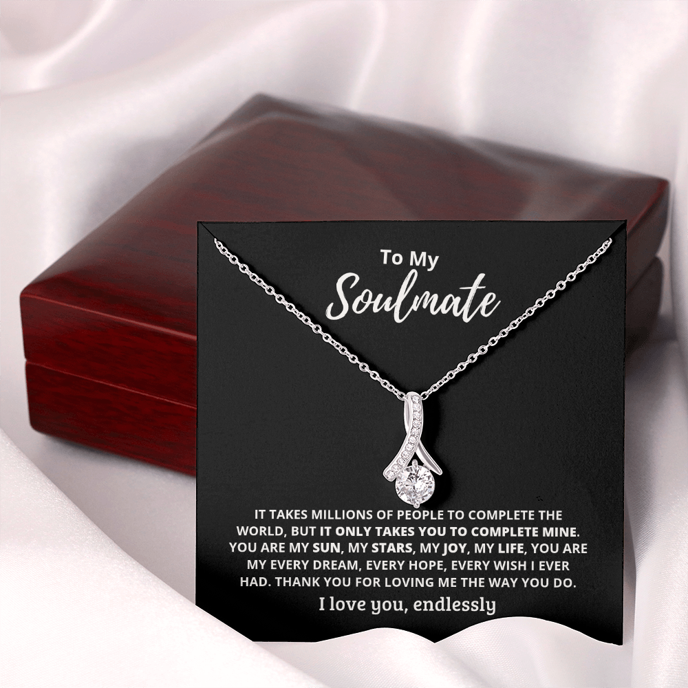 Soulmate Millions Alluring Beauty Necklace Black