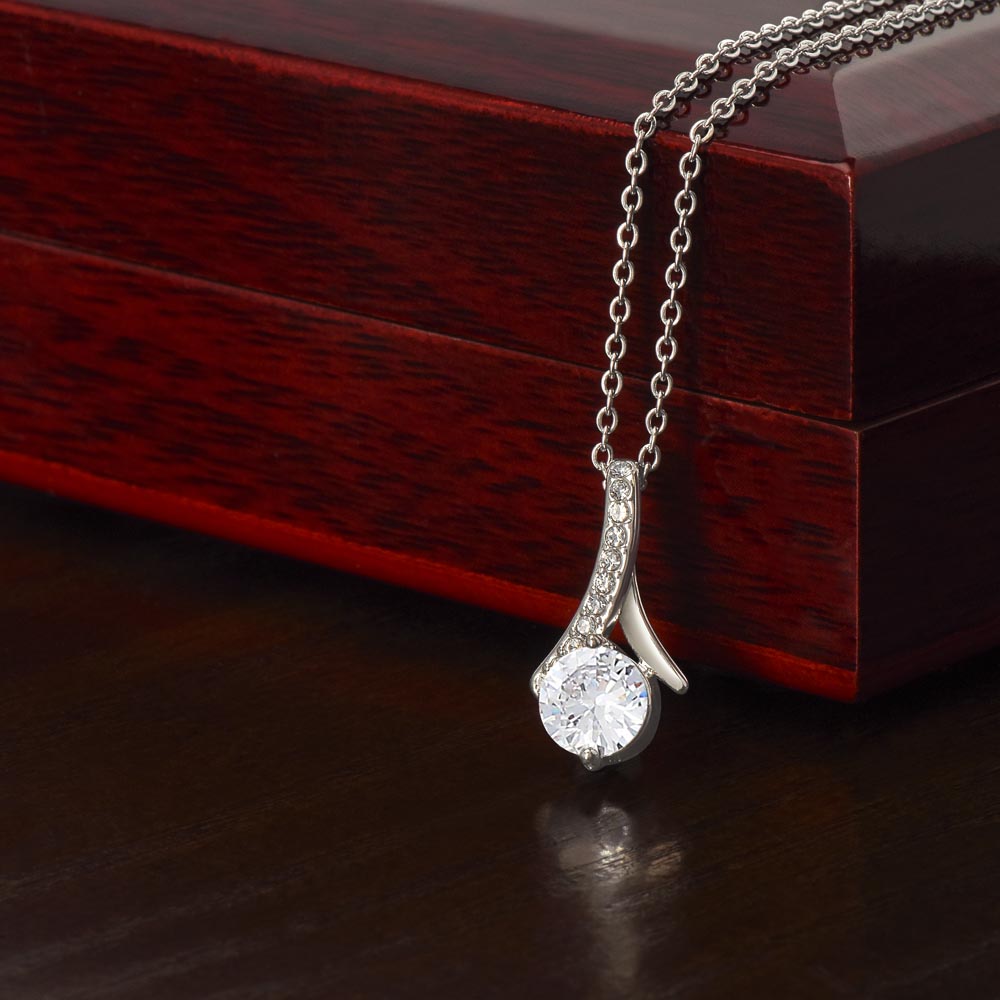 TO MY BEAUTIFUL GODDAUGHTER | Alluring Beauty Necklace | Silver