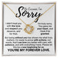 No Excuses Love Knot Necklace