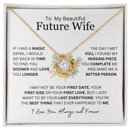 Future Wife- Love Knot Necklace