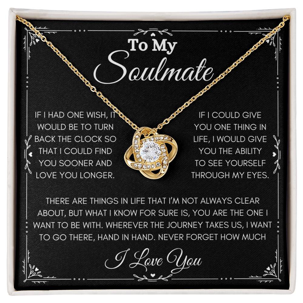 Soulmate - One Wish - Love Knot Necklace