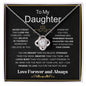 Daughter Crown Love Knot Forever and Always