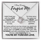 Forgive Me Love Knot Necklace