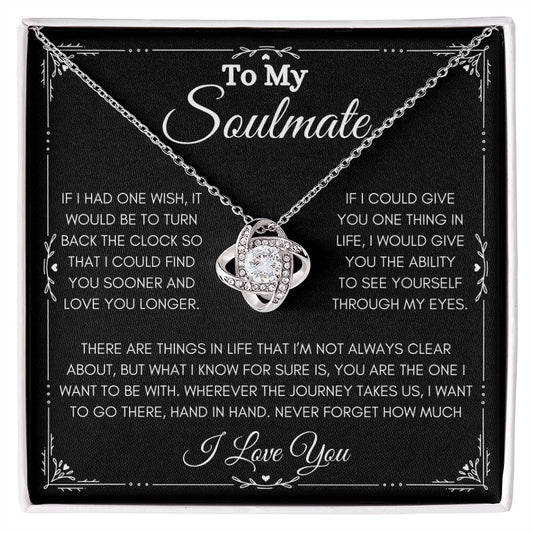 Soulmate - One Wish - Love Knot Necklace