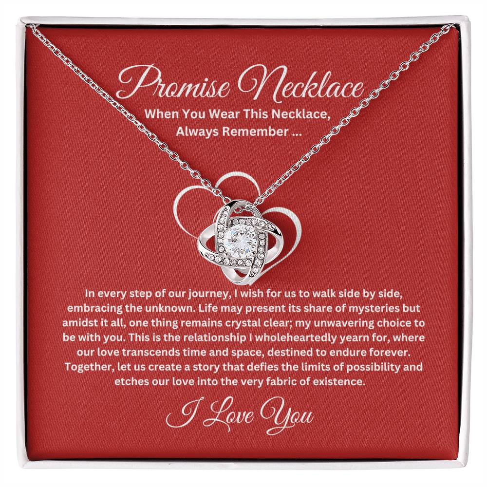 Promise Necklace Love Knot