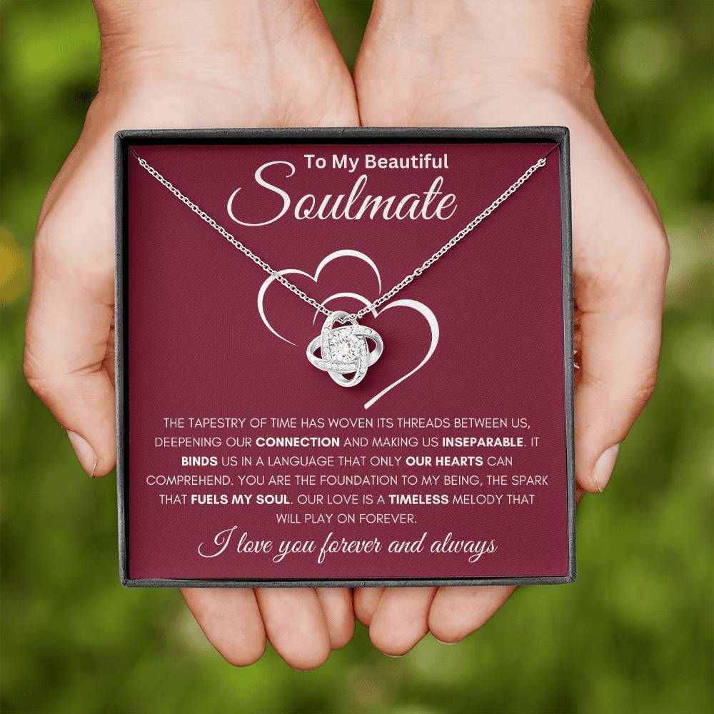 Soulmate - Tapestry of Time - Love Knot Necklace
