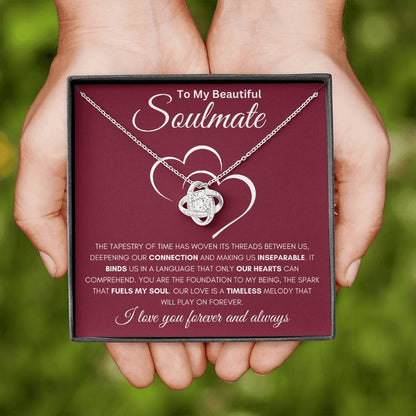 Soulmate - Tapestry of Time - Love Knot Necklace