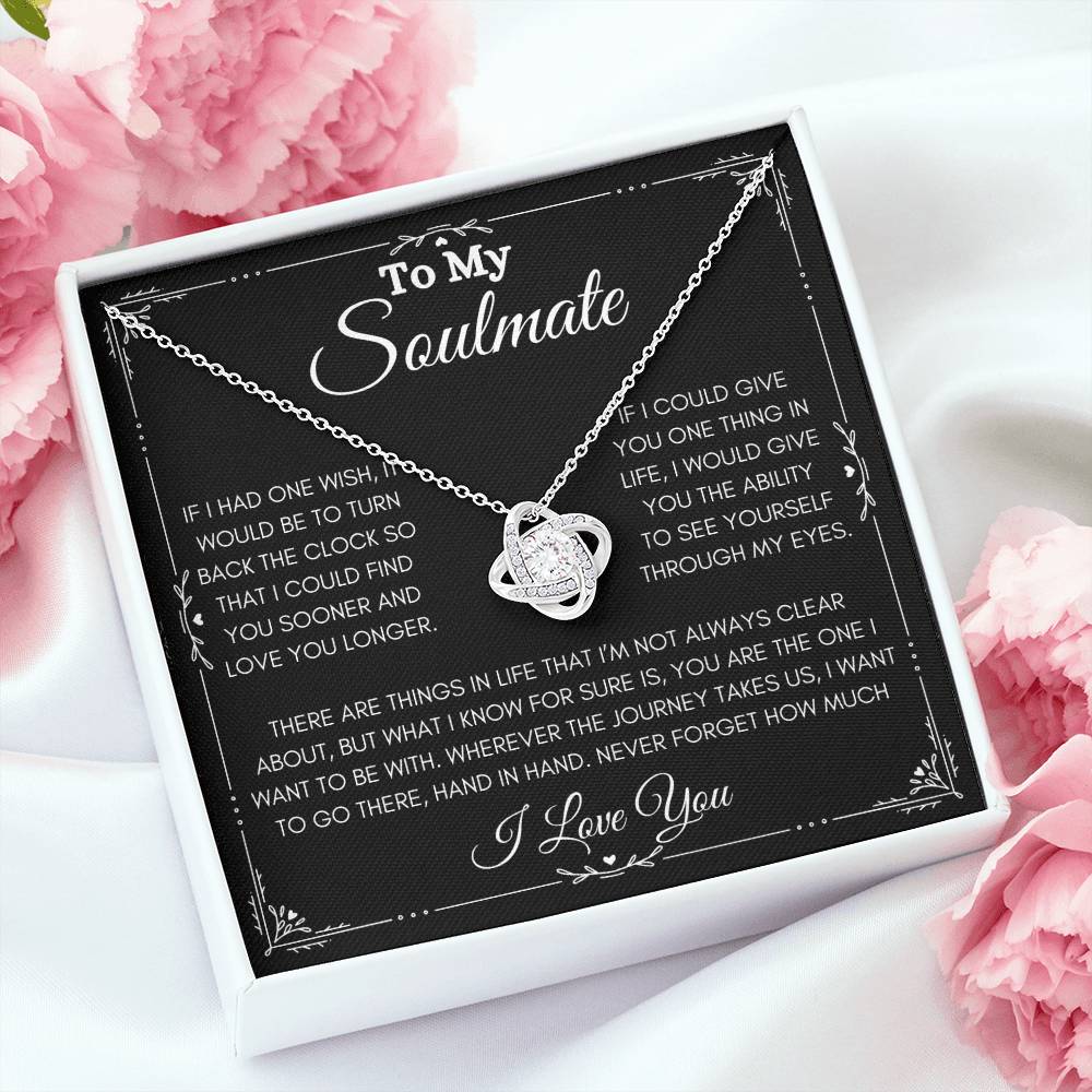 Soulmate - One Wish - Love Knot Necklace