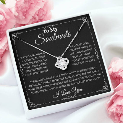 Soulmate - One Wish - Love Knot Necklace